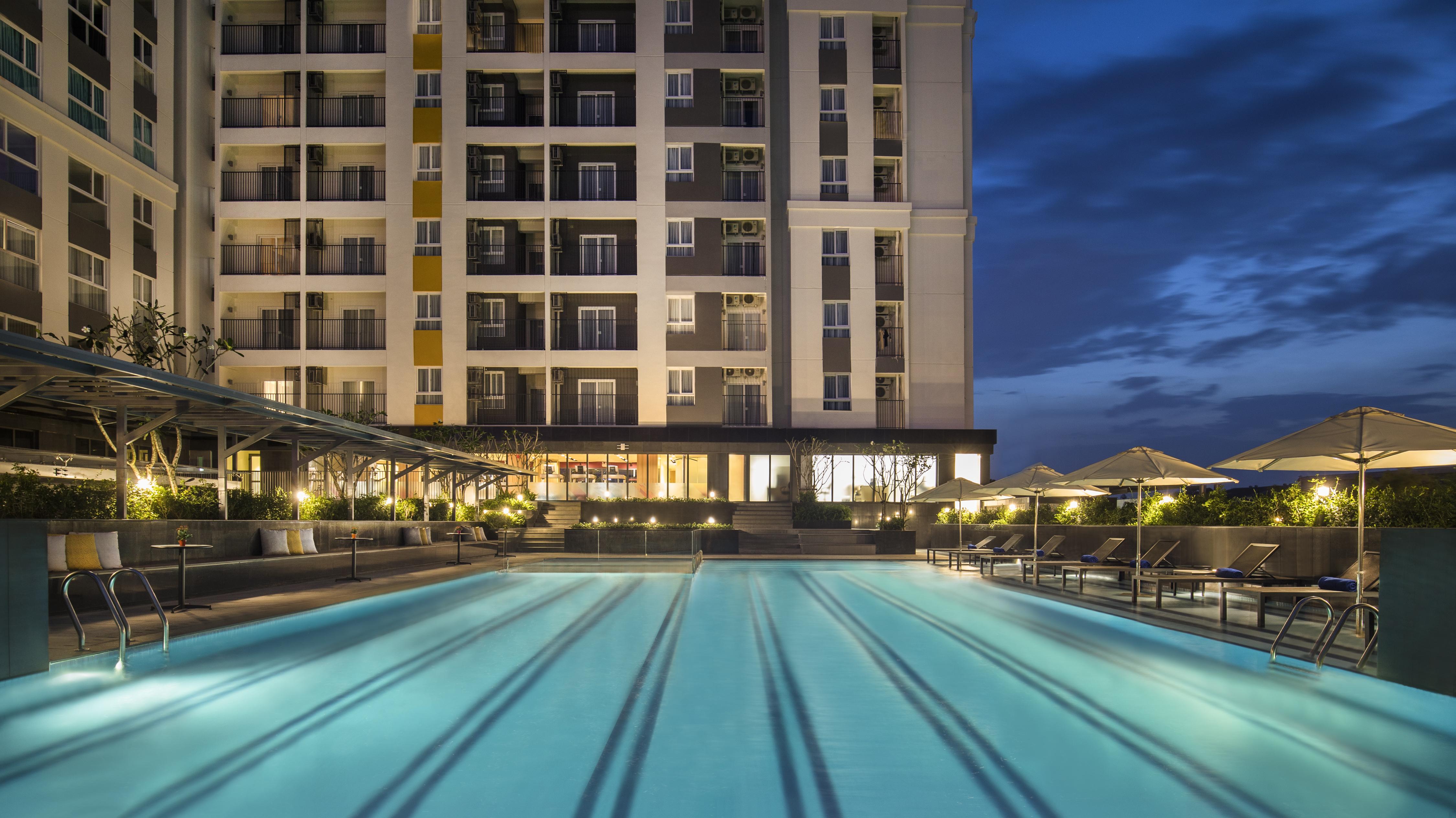 Citadines Central Binh Duong Thuan An Bagian luar foto
